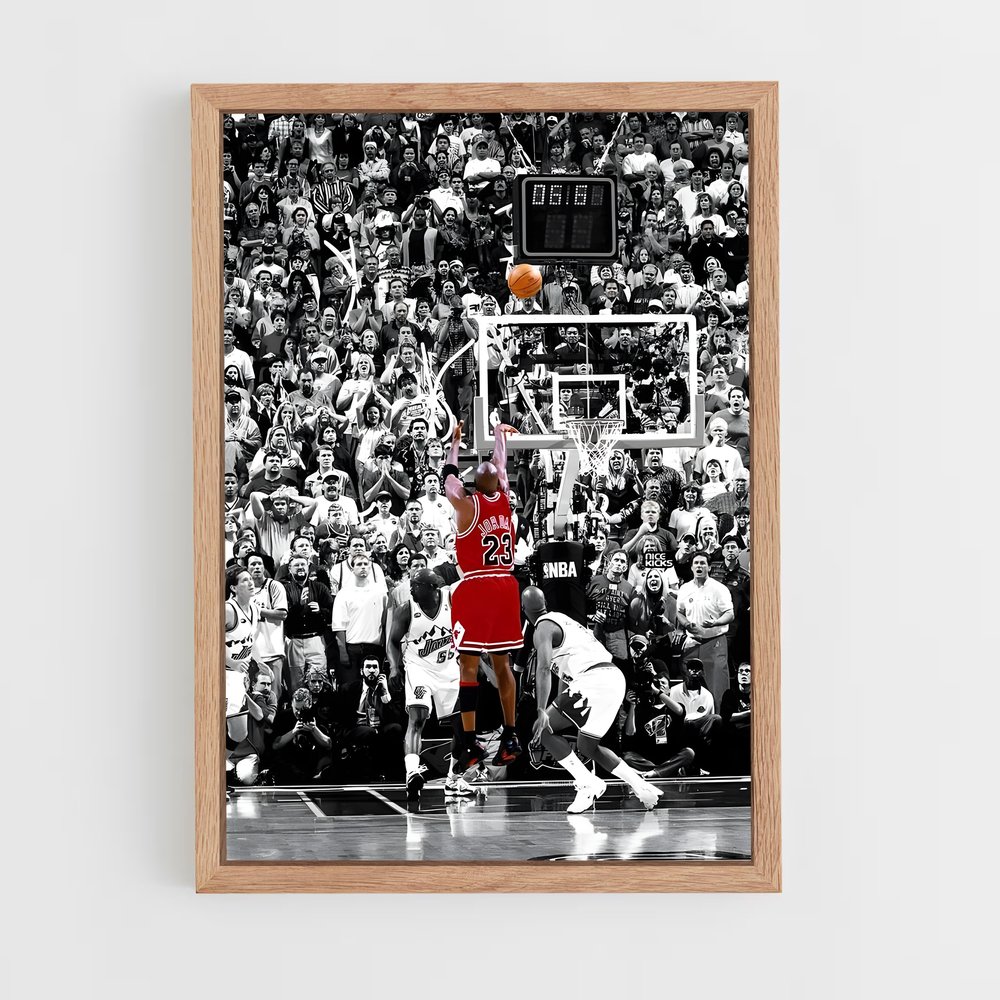 Poster Michael jordan – affiche Basketball (vue 4)